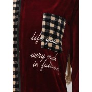 Халат Wild Love  велюр M,L  20768